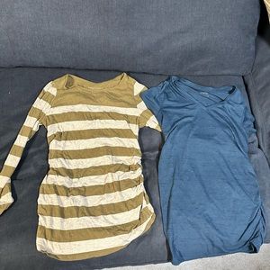 Liz Lange Maternity Shirts